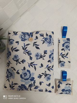 FUNDA LIBRO REGALO Marcap. Saquito perfu