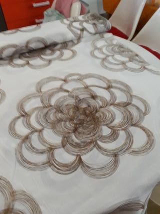 5 metri tessuto per tende alto 2,1 m vintage