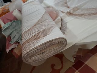 5 metri tessuto per tende alto 2,1 m vintage
