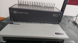 Maquina de encuadernar canutillos