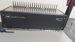 Maquina de encuadernar canutillos