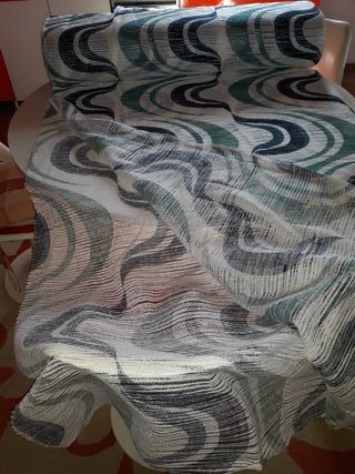 5 metri tessuto per tende alto 2,1 m vintage