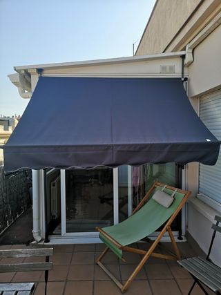 Toldo balcón, retractil, portátil pèrgola