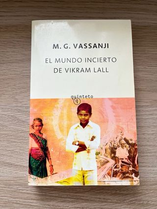 Libro El mundo incierto de Vikram Lall