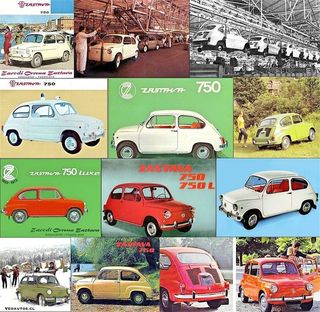 piezas Zastava 750 yugo Fiat Seat 600