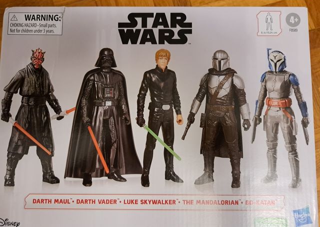 Star Wars figuras sin abrir 