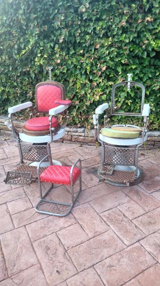 Sillones barbero Antiguos 1930