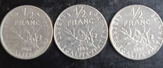 Monedas antiguas extranjeras y españolas