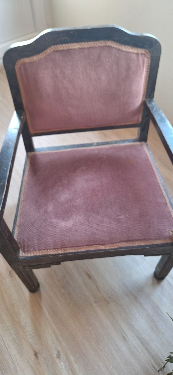 Sillón antiguo para restaurar