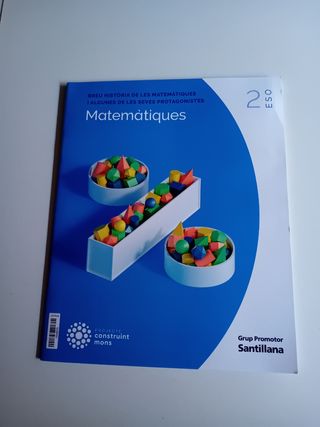LIBRO DE MATEMÁTICA 2 ESO Segunda Mano