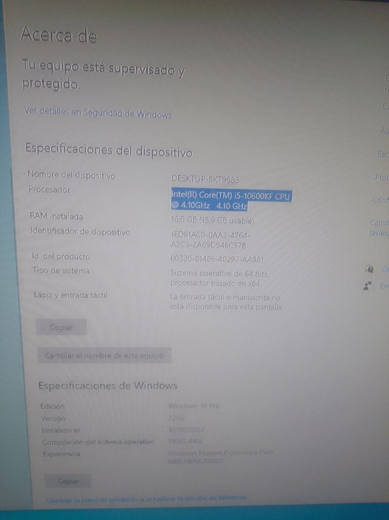 PC msi RTX 3060Ti afbeelding 8