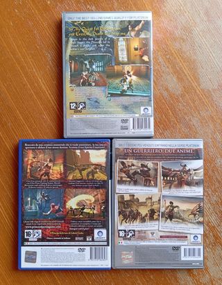 Trilogia di "Prince of Persia" PS2