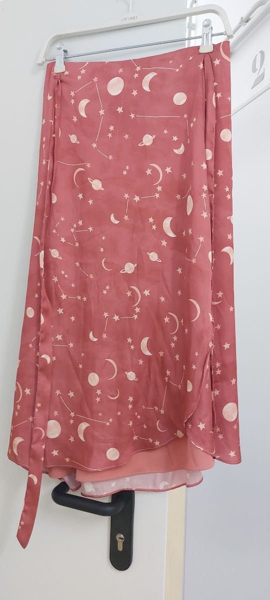 Falda y bata muh bonita