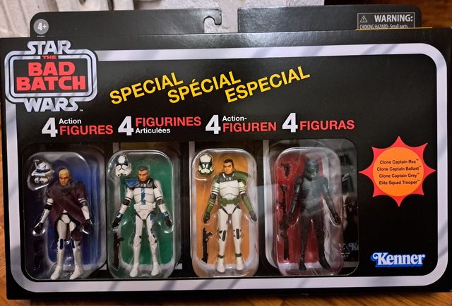 Figuras Star Wars Bad Batch Clone Republic