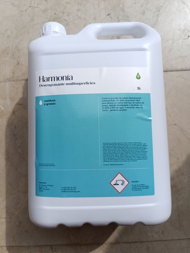 Quita grasas industrial