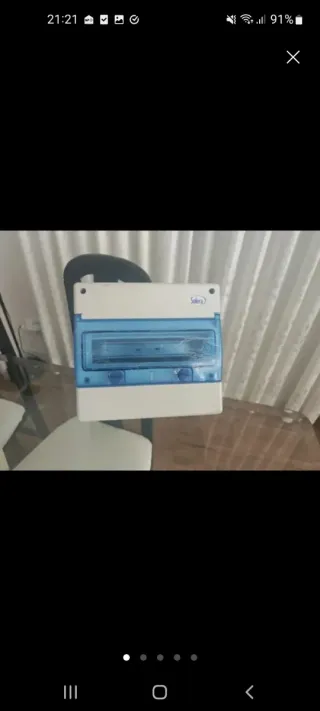 Caja estanca con automaticos superficie