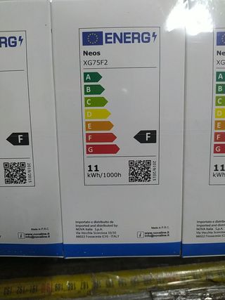 LaMPADA A LED 'GOCCIA' FREDD.6500K 11W=75W E27 10