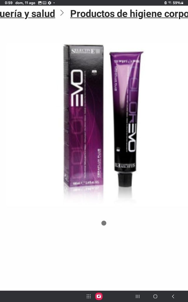 Se escuchan ofertas...tinte cabello