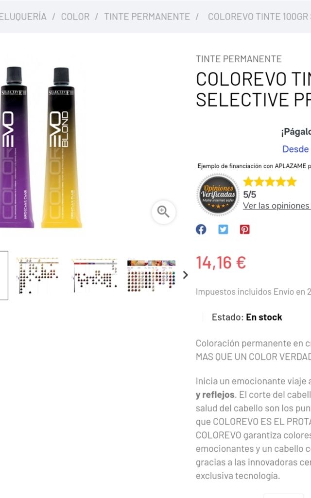 Se escuchan ofertas...tinte cabello