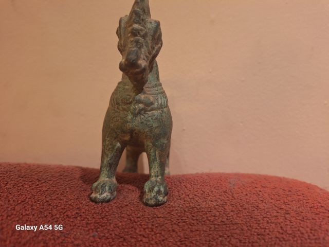 FIGURA LEON GUARDIÁN DEL TEMPLO