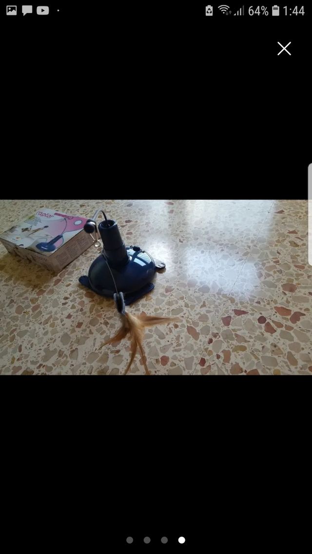 Juguete eléctrico para gatos