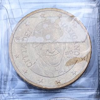 O,50€ Papa Francesco