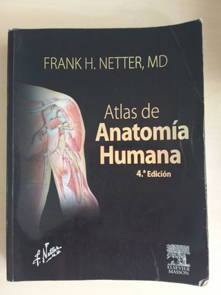 Libro de Medicina.Atlas de anatomía humana. Netter