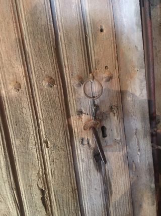 Puerta antigua de madera
