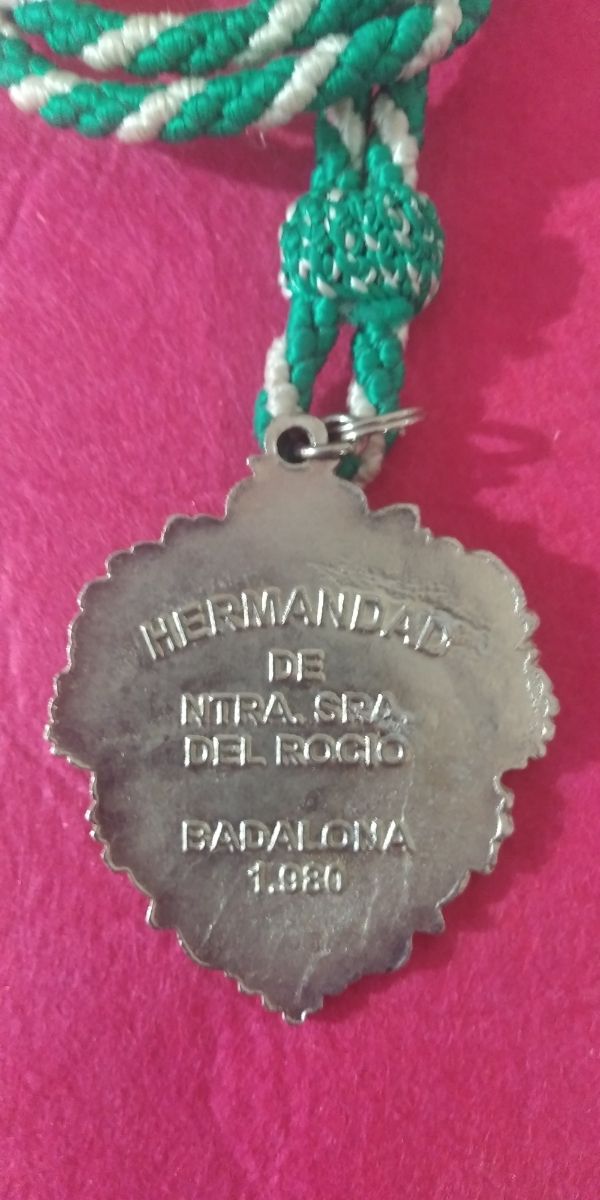 MEDALLA NTRA. SRA. ROCÍO BADALONA