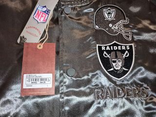 Chaqueta NFL MICHELL Y NESS RAIDERS TALLA L