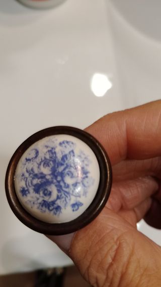 Tiradores cerámica para mesilla o comoda