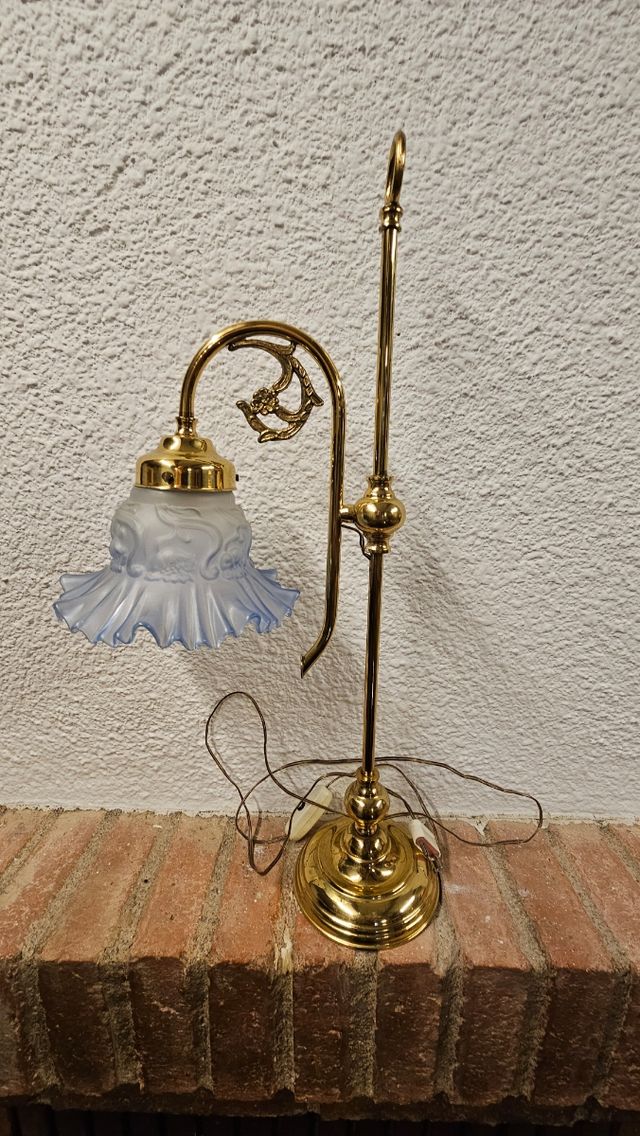 Lámpara imitación gas antigua