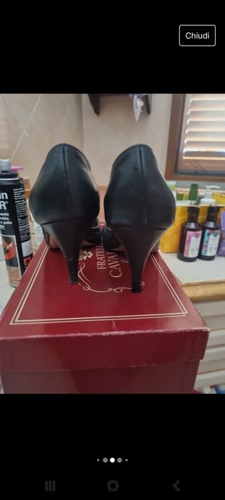 Décolleté nere F.lli Cavallini