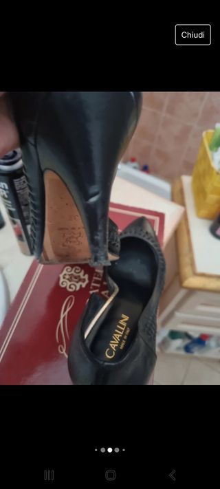 Décolleté nere F.lli Cavallini