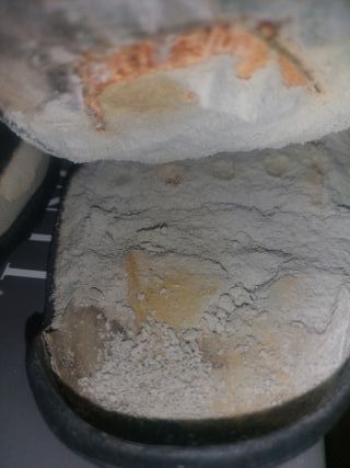 Zapatillas montaña Salomón con suela en mal estado