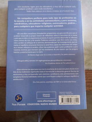 Libro Minffulness para enseñar y aprender 