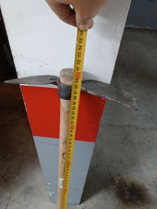 Azadilla lanza forjada