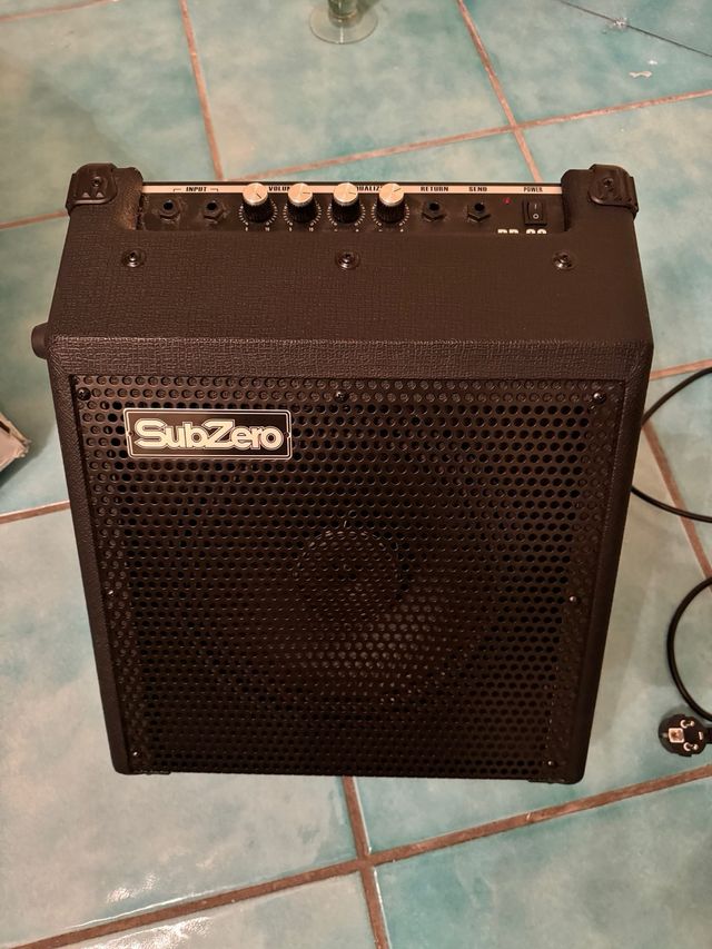 Subzero DR-30 Amplificatore Batteria/Tastiera Gear