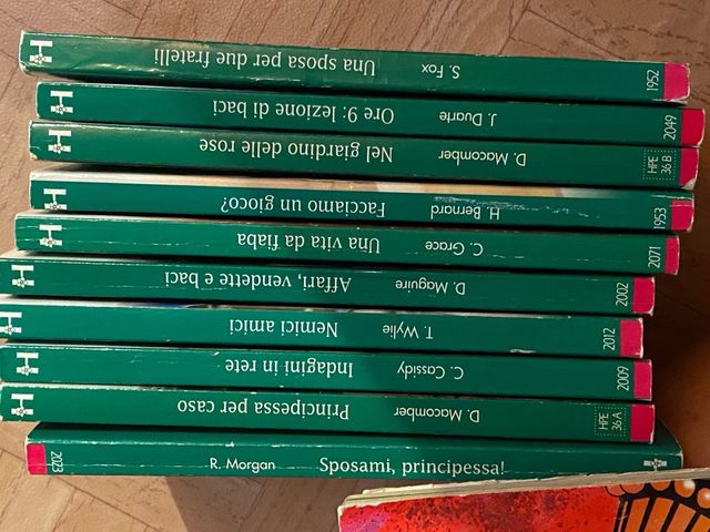 set 100 libri harmony