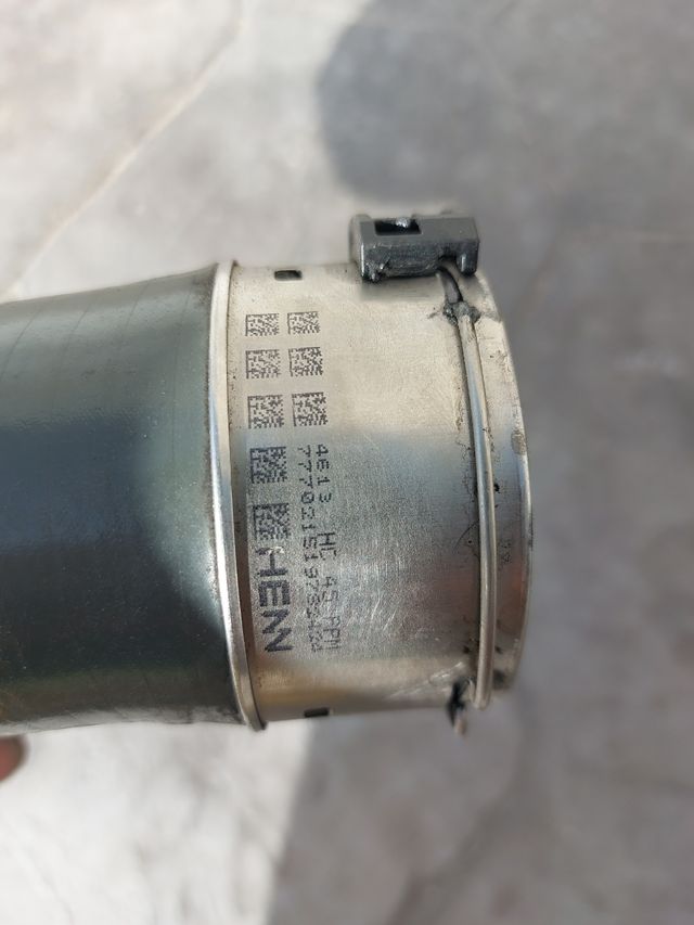 Tubo intercooler superior dacia dokker lloggy