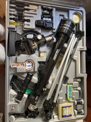 Telescopio y microscopio juguete