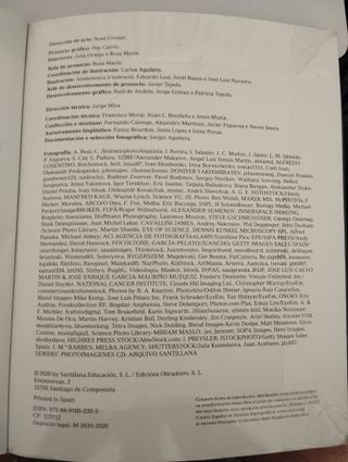 LIBROS CIENCIAS NATUREZA 5º PRIMARIA. ED. SANTILLA