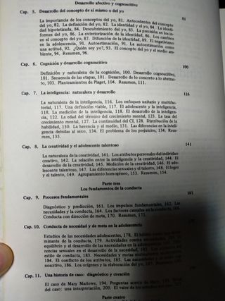 Psicología de la adolescencia