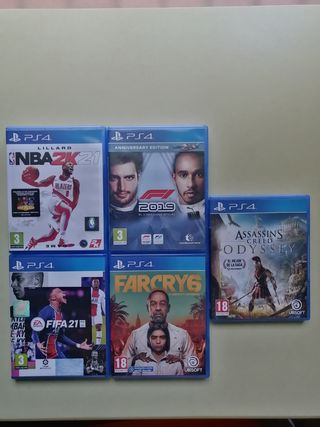 Juegos ps4