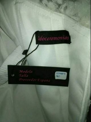VESTIDO DE NOVIA SIN ESTRENAR 