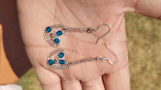 Pendientes de Cristal Swarovski 🤍💙