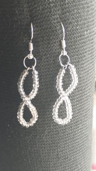 Pendientes de Cristal Italiano♾️🤍