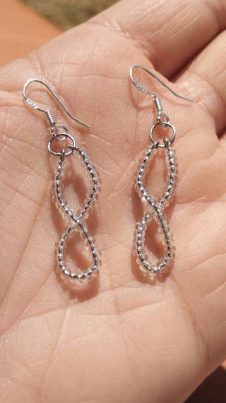 Pendientes de Cristal Italiano♾️🤍