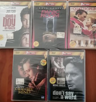 5 DVD GRANDI FILM - NUOVI - Edizione Panorama- Dis