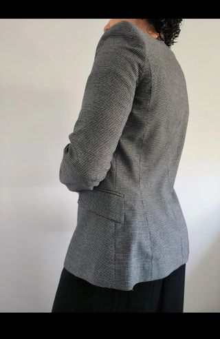Conjunto traje americana y pantalón gris